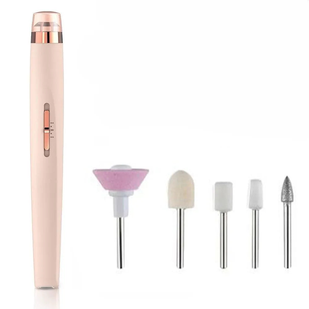 Vibe Geeks 5 IN 1 Electric Nail Drill Kit Full Manicure